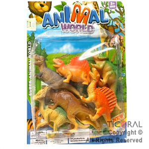 DINOSAURIOS DIFERENTES MODELOS x 6 UNIDADES